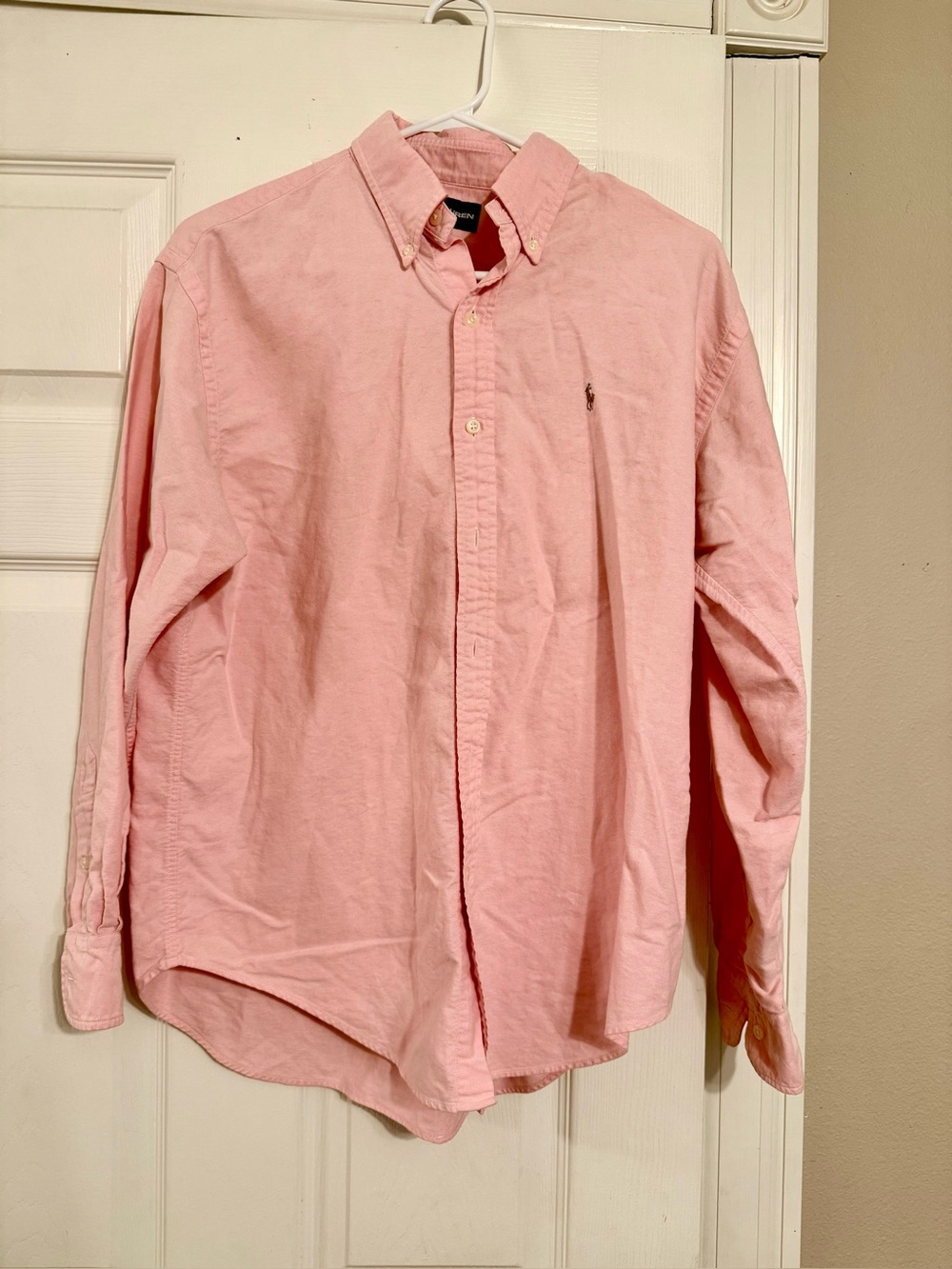 Ralph Lauren BOYS Pale Pink Button-Down Oxford DRESS Shirt size 8